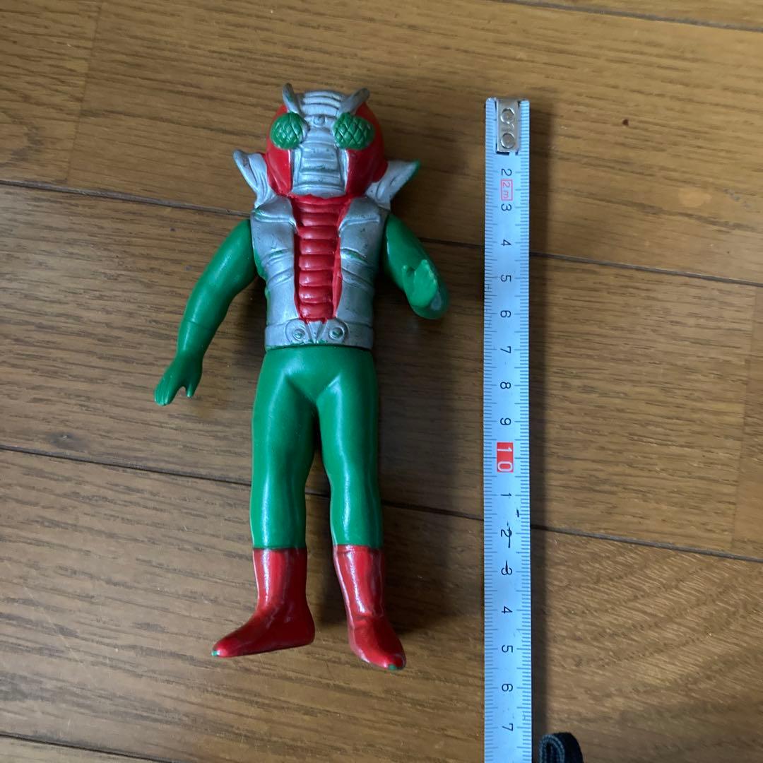 仮面ライダーV3 ソフビ　当時モノ　1970年代