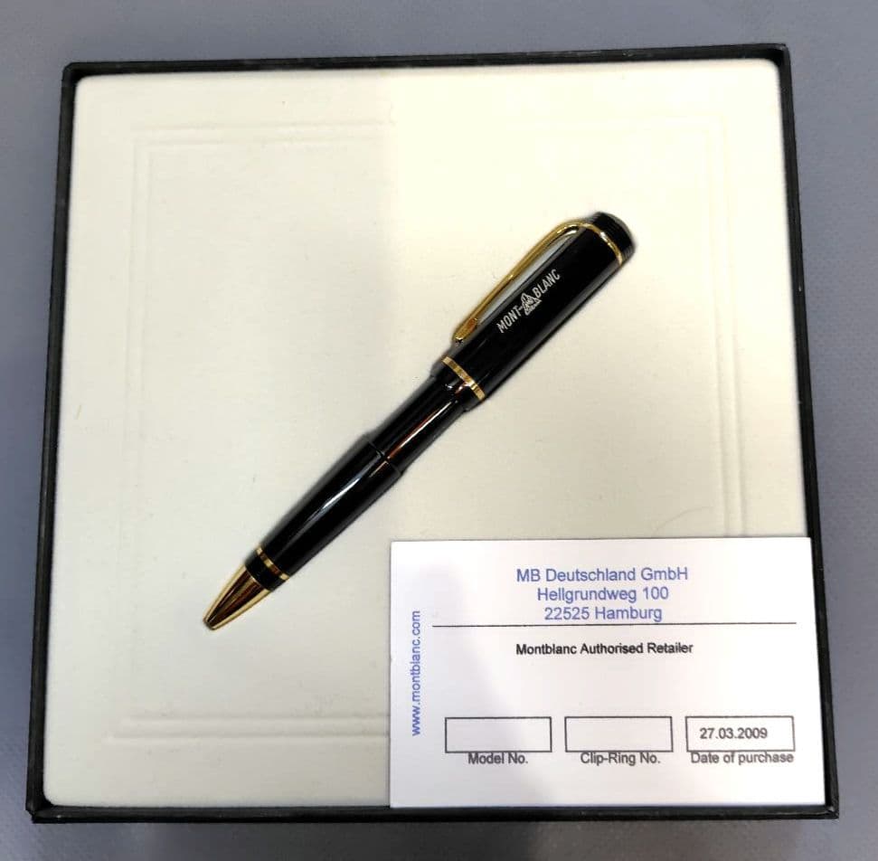 モンブラン100周年記念モデル ツイストボールペン