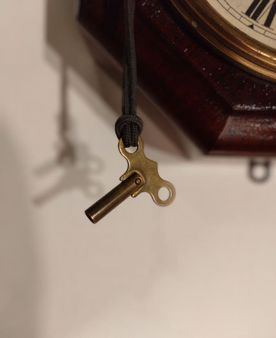 柱時計　船時計　整備済み　セストーマス　アンティーク　昭和レトロ　精工舎