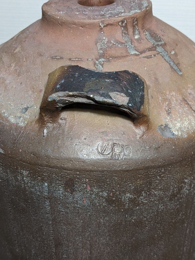 明治～昭和初期 常滑焼 焼酎瓶 焼酎甕 置物 花器 花瓶 壺 酒器 レア 華道具