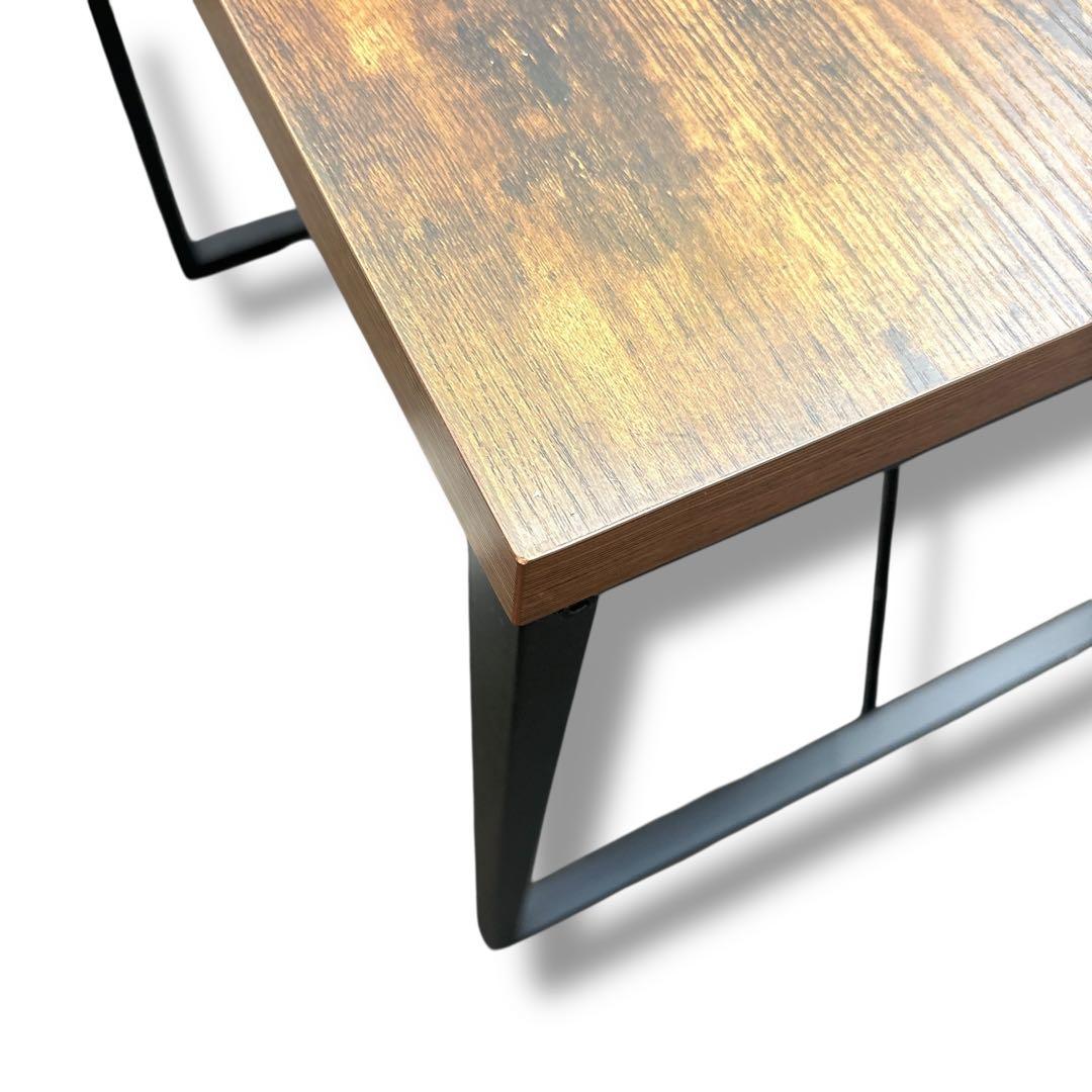 美品 ニトリ ダイニングテーブル DTステイン70 木目調 スクエアテーブル