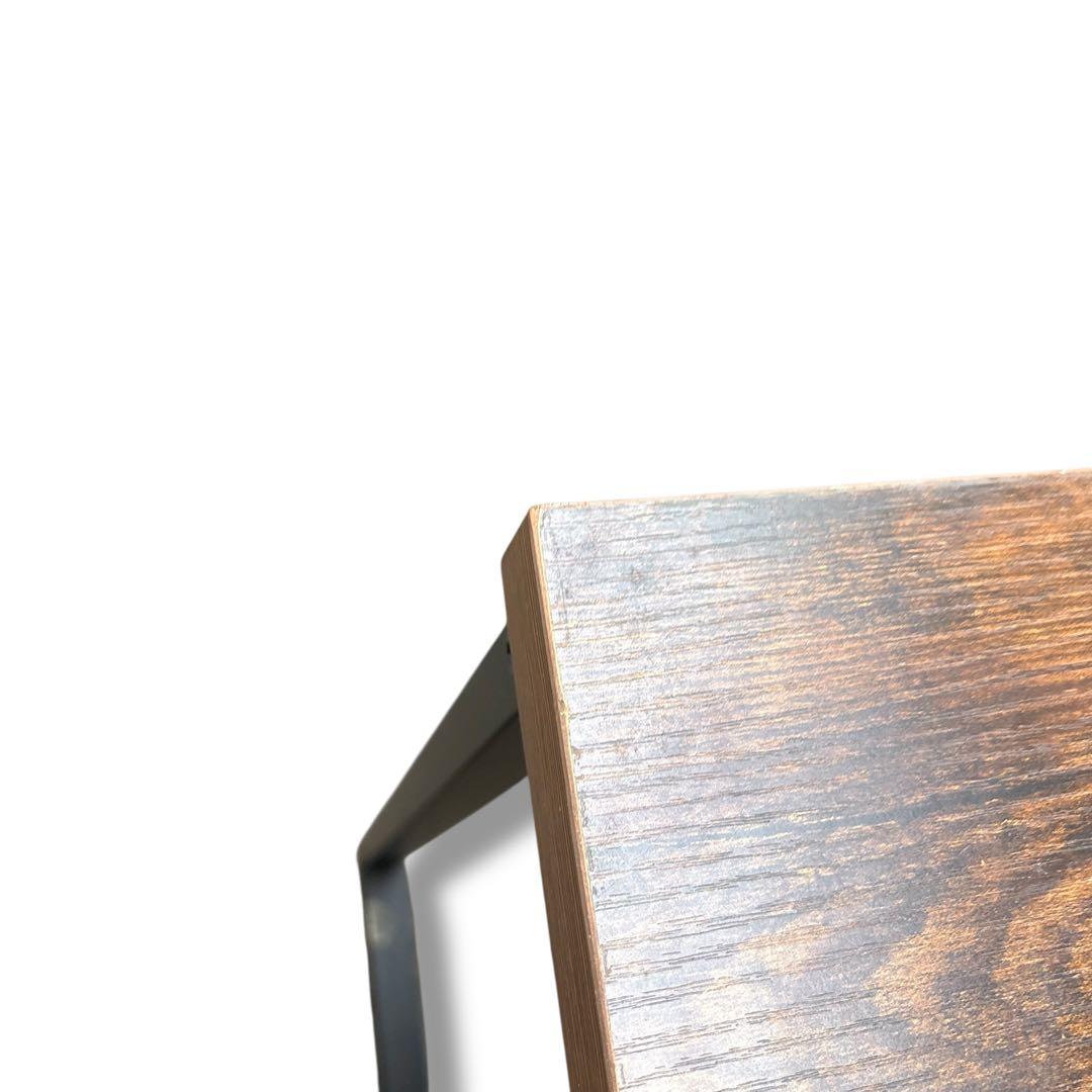 美品 ニトリ ダイニングテーブル DTステイン70 木目調 スクエアテーブル