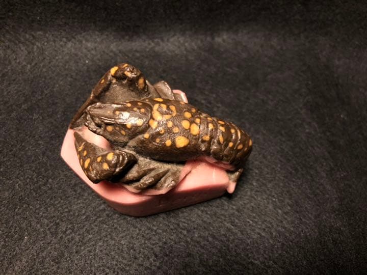 アマルリックワルター　ロブスター　ガラス工芸　20世紀初頭