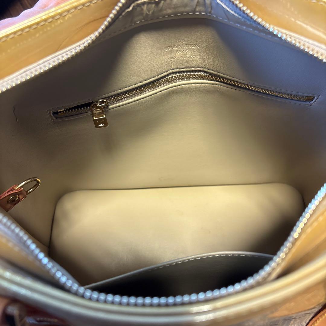 ルイビトン　エナメルバック(イエロー)