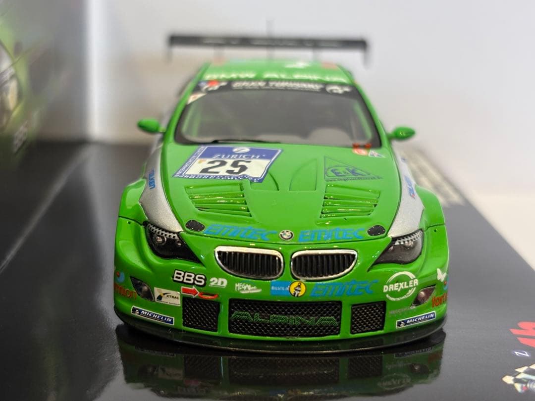BMW Alpina B6 GT3 ニュル ‘09 ミニカー ミニチャンプス43