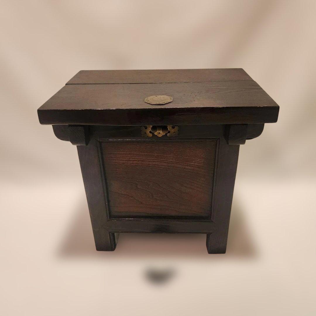 韓国家具 李朝家具 米櫃 バンタジ アンティーク 骨董 古道具