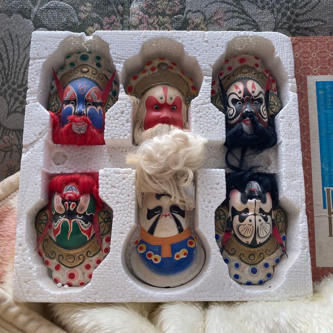 中国 伝統的 人形 6体セット