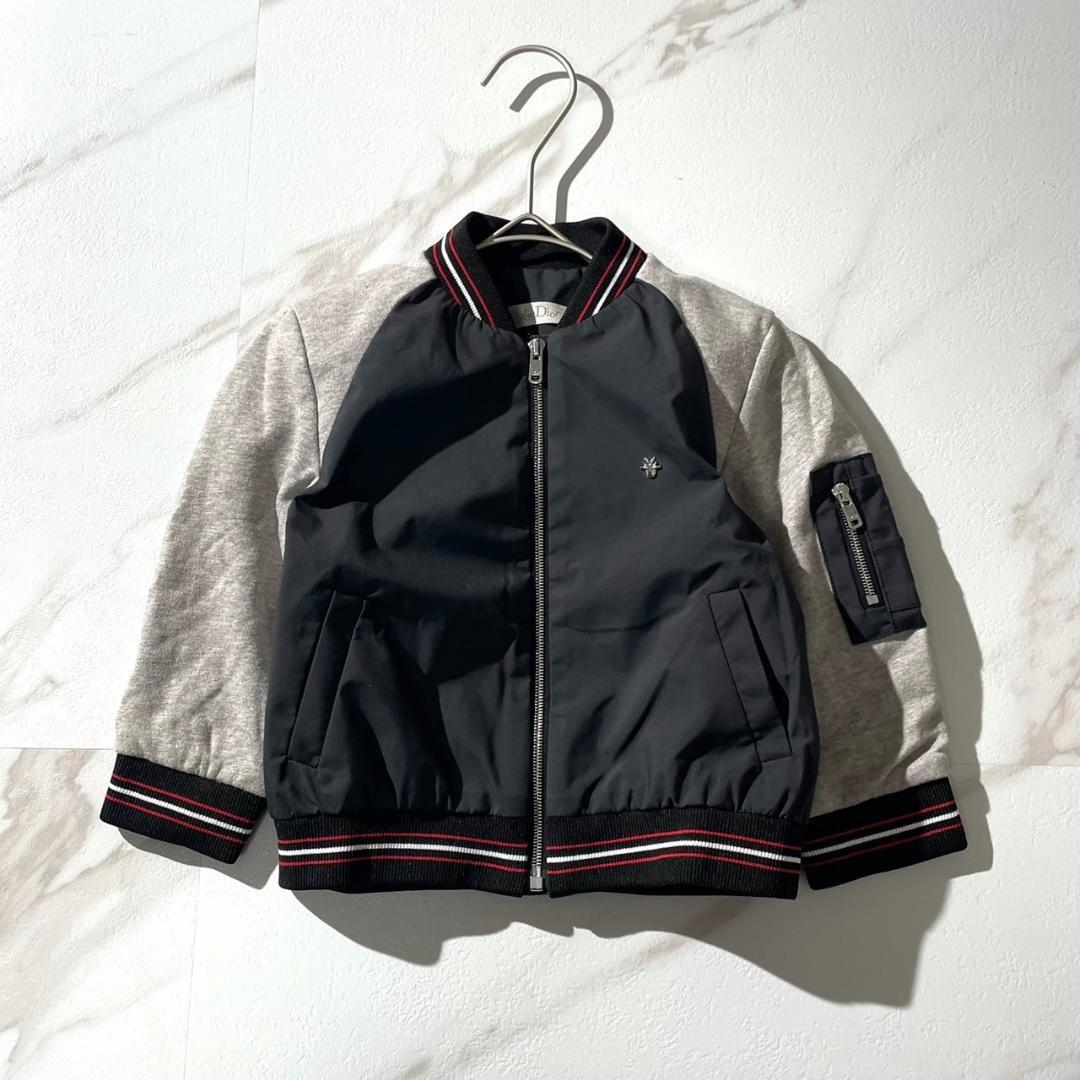 極美品✨ベビーディオール ビー 蜂 ジャケット ジップアップ 18M ネイビー