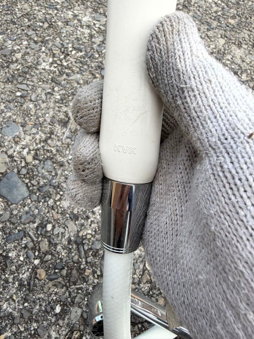 KVK KF14ER19HI BL03 デッキ型2ハンドルシャワー　混合水栓