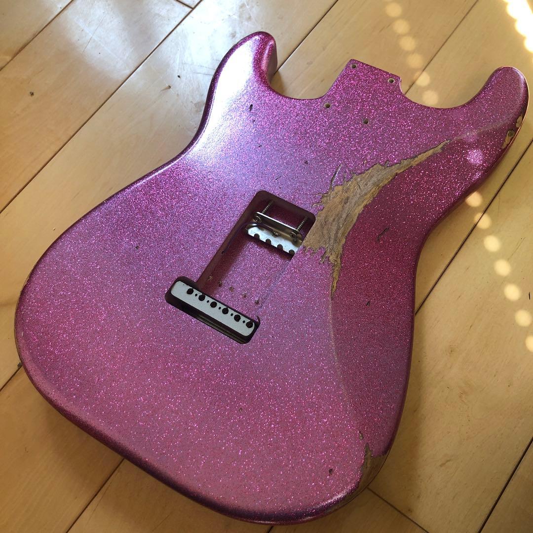 ギター Franchin Guitar Strat Thinline body