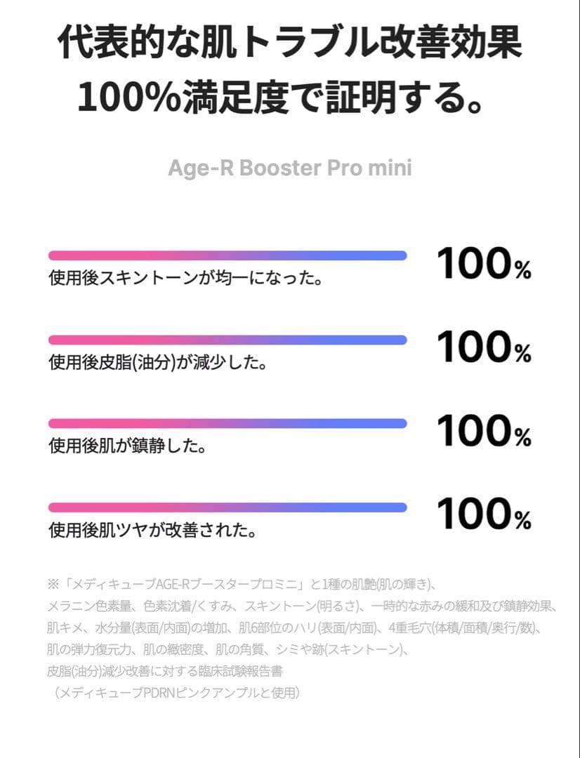 美品/本体のみ/メディキューブ AGE-Rブースタープロミニ
