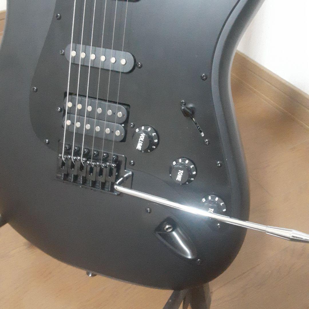 美品SELDER エレキギター マッドブラック 22フレット
