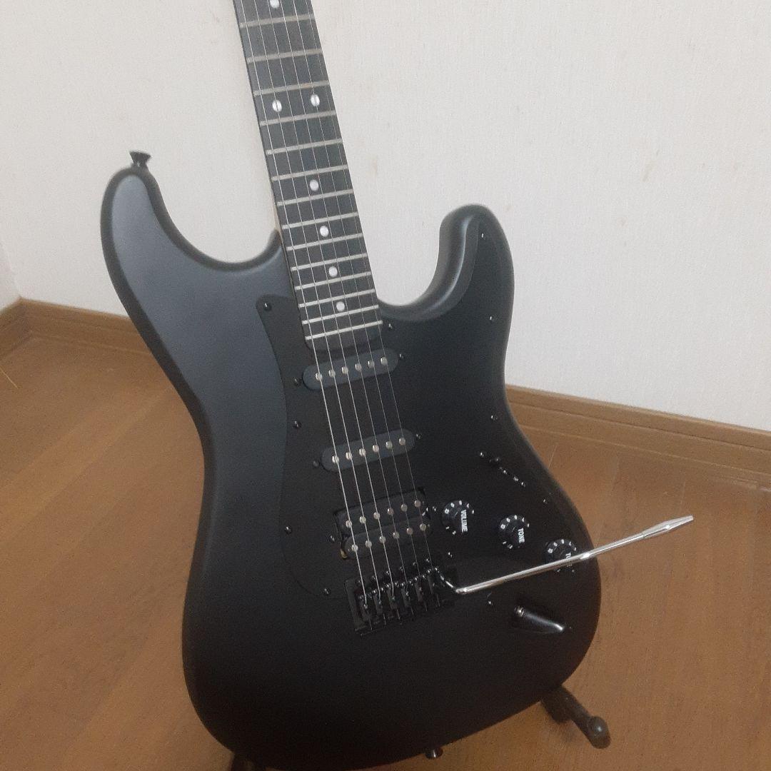 美品SELDER エレキギター マッドブラック 22フレット