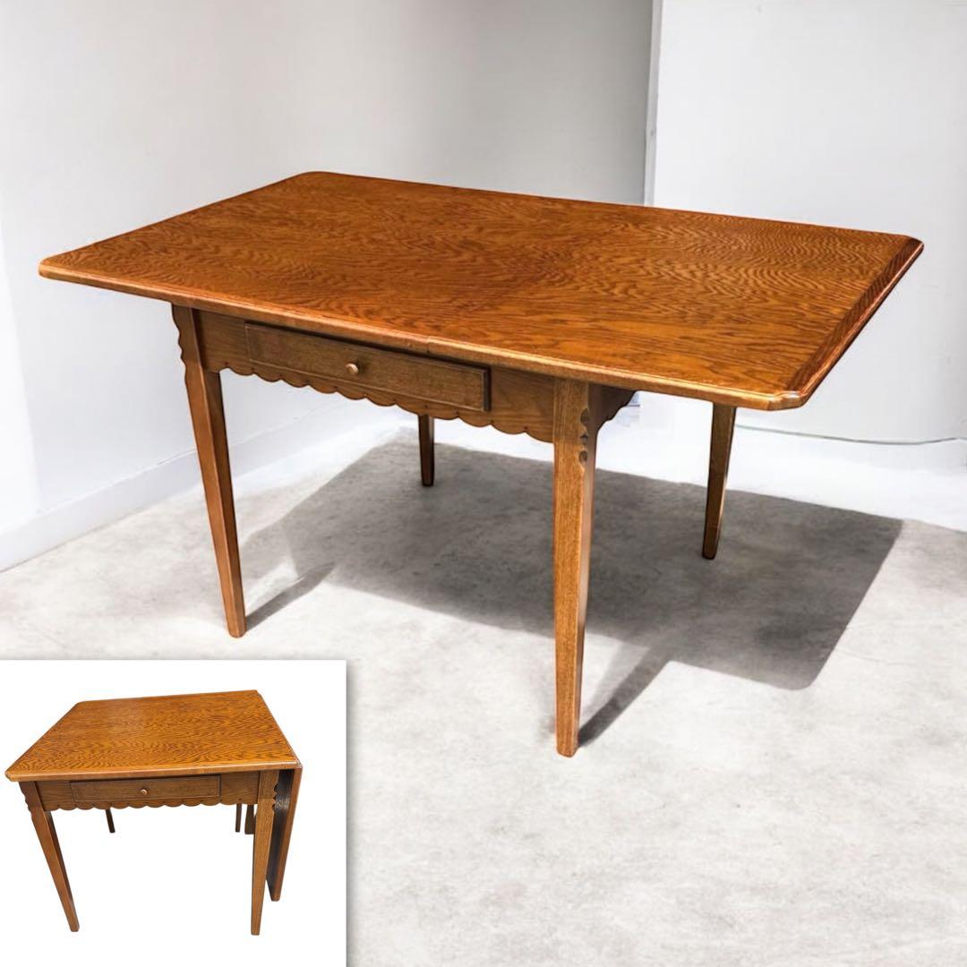 HR796 パリの雑貨屋　バタフライテーブル　 エクステンションテーブル