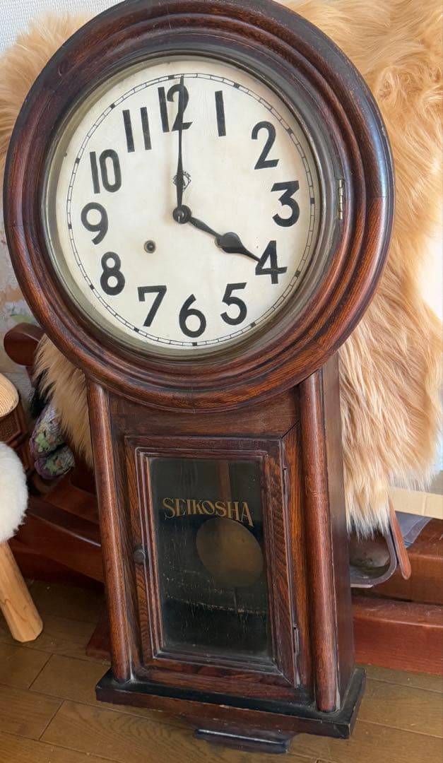 大幅値下げ 最終価格 SEIKOSHA 精工舎 アンティーク 時計 蔵出し 特大
