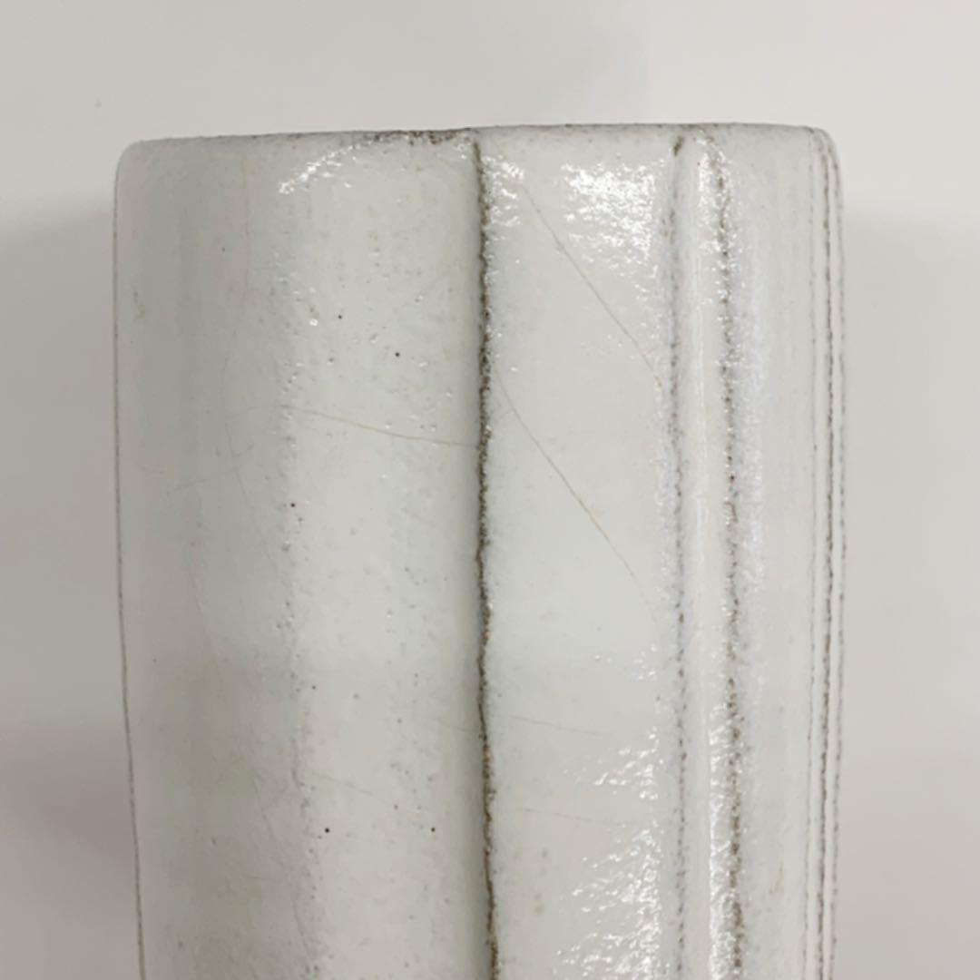 【湯呑み　白釉】清水卯一