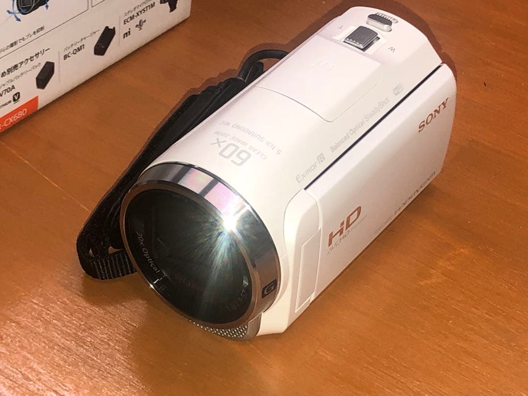 SONY HDR-CX680 ホワイト