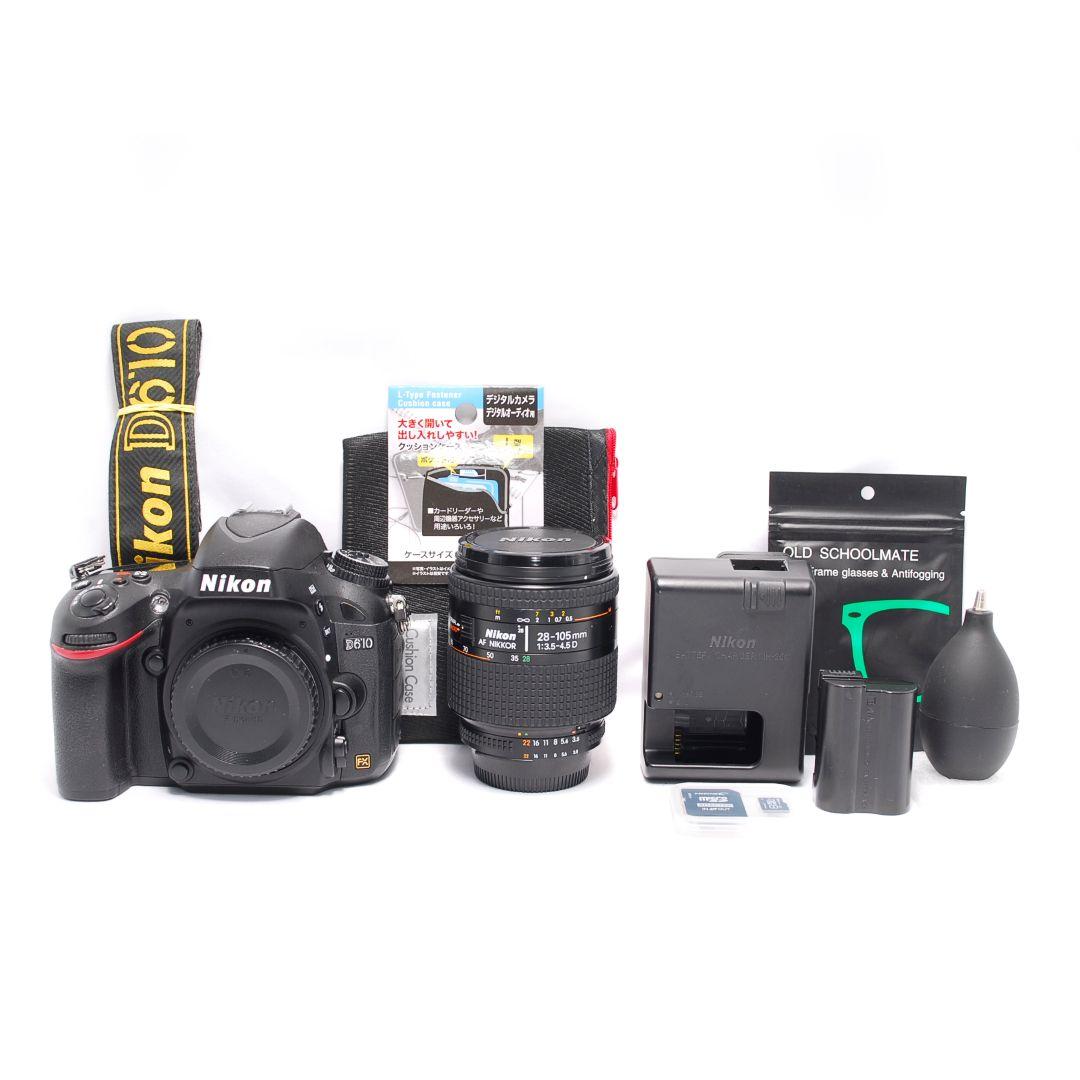 ❤即購入1000円OFF❤Nikon D610 × 28-105mm マクロ搭載