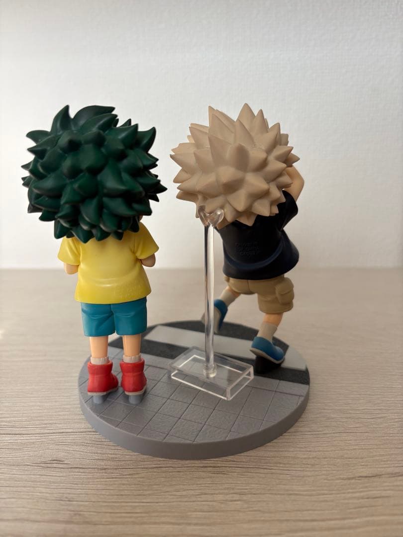 僕のヒーロアカデミア 一番くじ 緑谷出久 爆豪勝己 幼少期 フィギュア