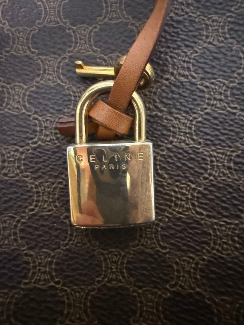 オールドセリーヌ　ボストンバッグ　CELINE マカダム