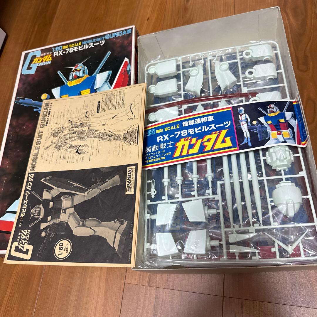 当時 /機動戦士ガンダム1/60 RX-78 ガンダム/ガンプラ旧キット