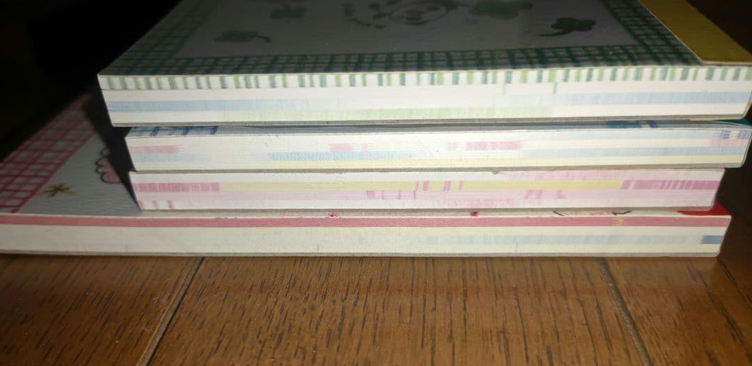 メモ帳　4冊セット　平成レトロ