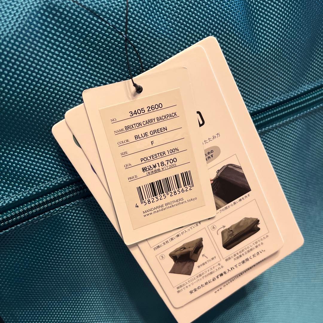 Mandarine Brothers ブリクストンキャリーリュック