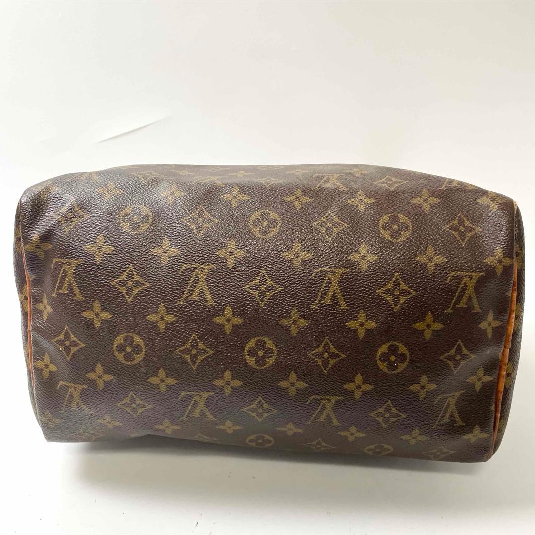 ルイヴィトン　モノグラム　ハンドバッグ　スピーディ30 ミニボストン　ブラウン