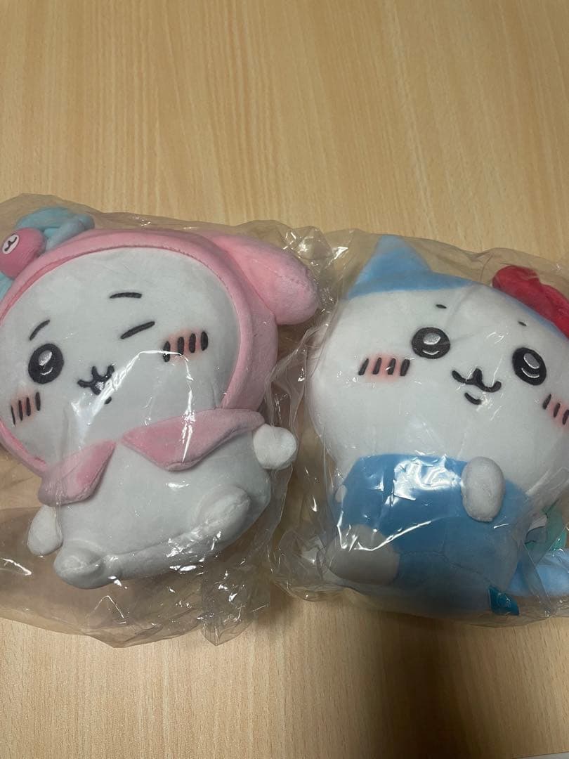 ちいかわ　マイメロ　　コラボ　ぬいぐるみ