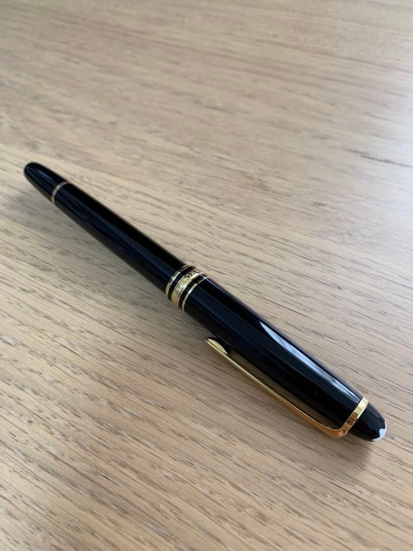 【美品】モンブラン マイスターシュテュック ゴールドコーティング ボールペン