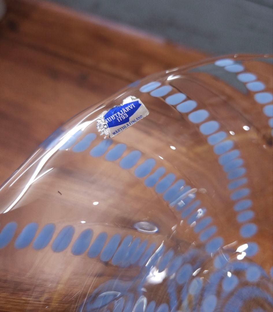 希少 ヌータヤルヴィ Nuutajarvi ヴィンテージ コンポート ガラス器