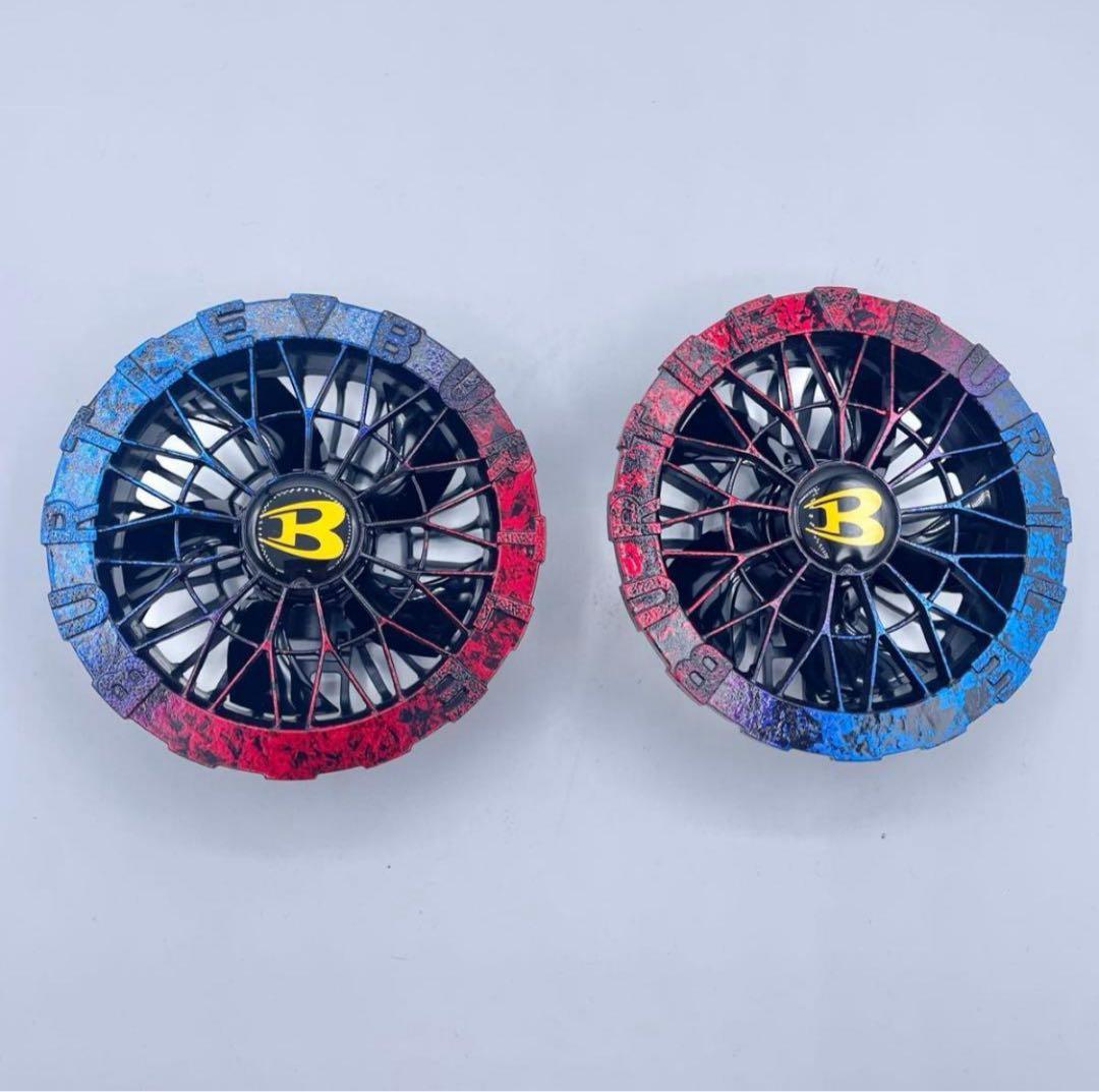 【現品かぎり】23 バートル BURTLE AC09-1 ファンカスタムペイント