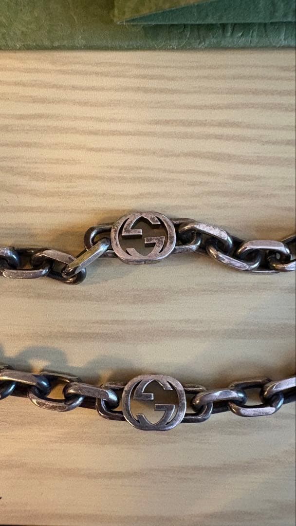 GUCCI インターロッキング　ブレスレット 19号