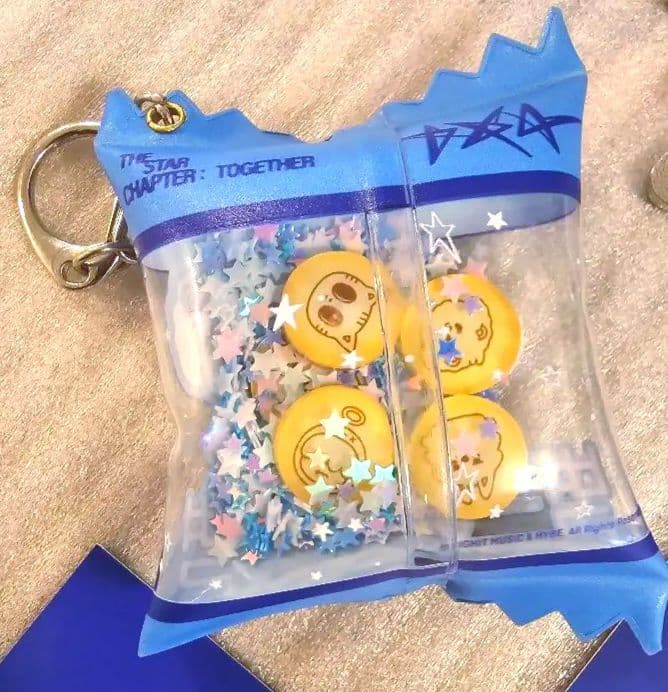 TXT CUコラボ キーホルダー＋フォトカードコンプリートセットバムグッ