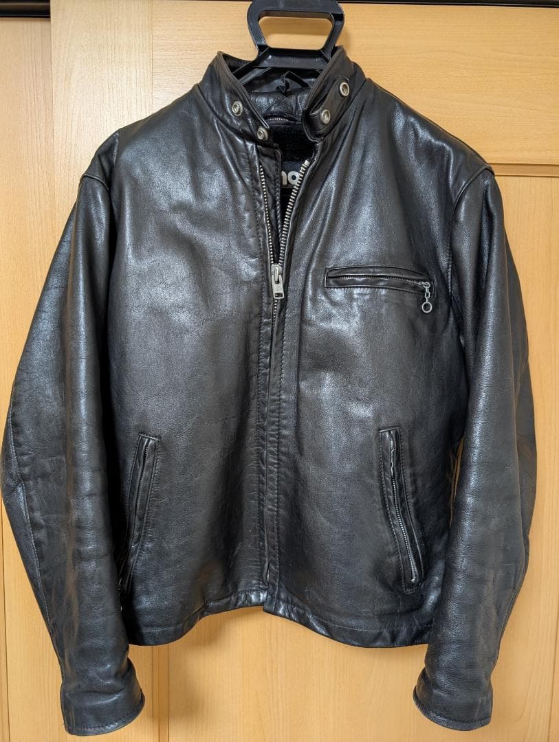 schott 141 シングルライダース　カウハイド サイズ40