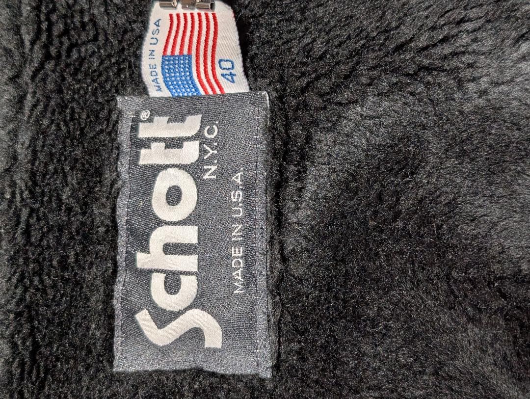 schott 141 シングルライダース　カウハイド サイズ40