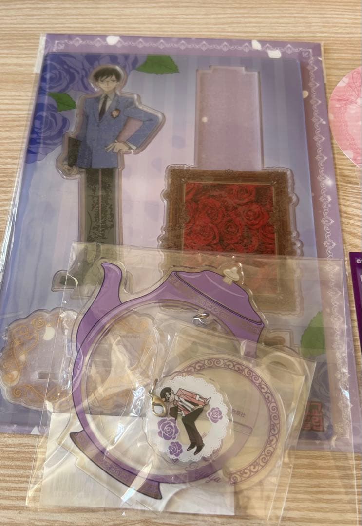 桜蘭高校ホスト部 鳳鏡夜 グッズ セット 缶バッジ アクスタ 韓国カフェ