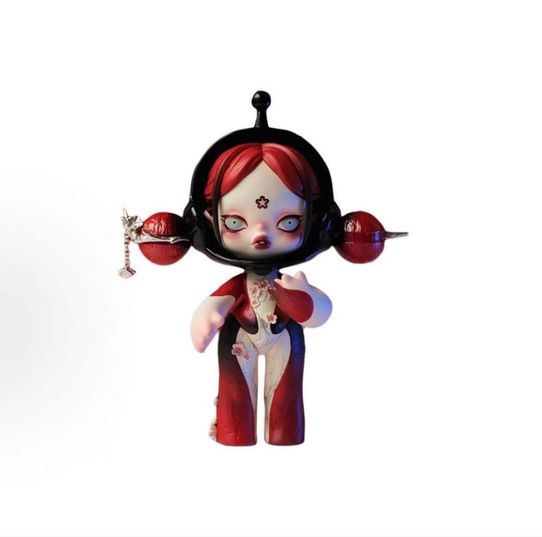 海外限定POPMART SKULLPANDA スカルパンダ 梅 灼霜フィギュア