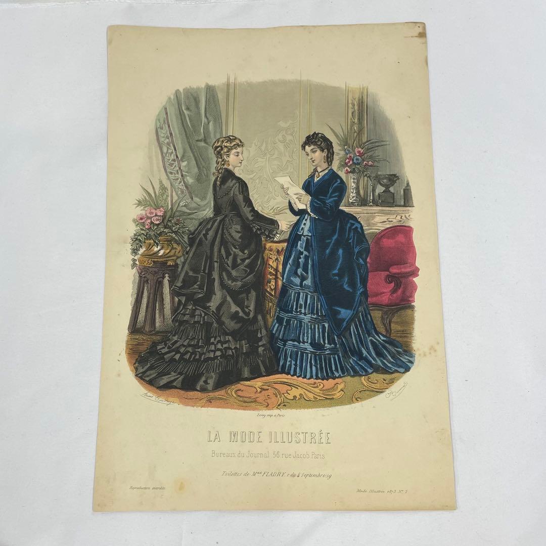 ラモード　イラスト　ファッションプレート　まとめ　パリ装飾美術館　トランプ　付