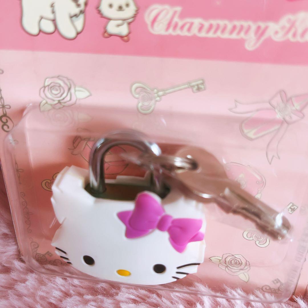 希少レア　チャーミーキティ　ロックキー　鍵　カオ　2006 平成レトロ　サンリオ