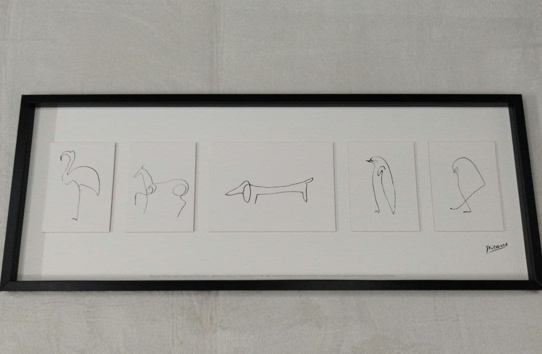 【希少】IKEA OLUNDA ピカソ　レプリカ　アート　廃盤品