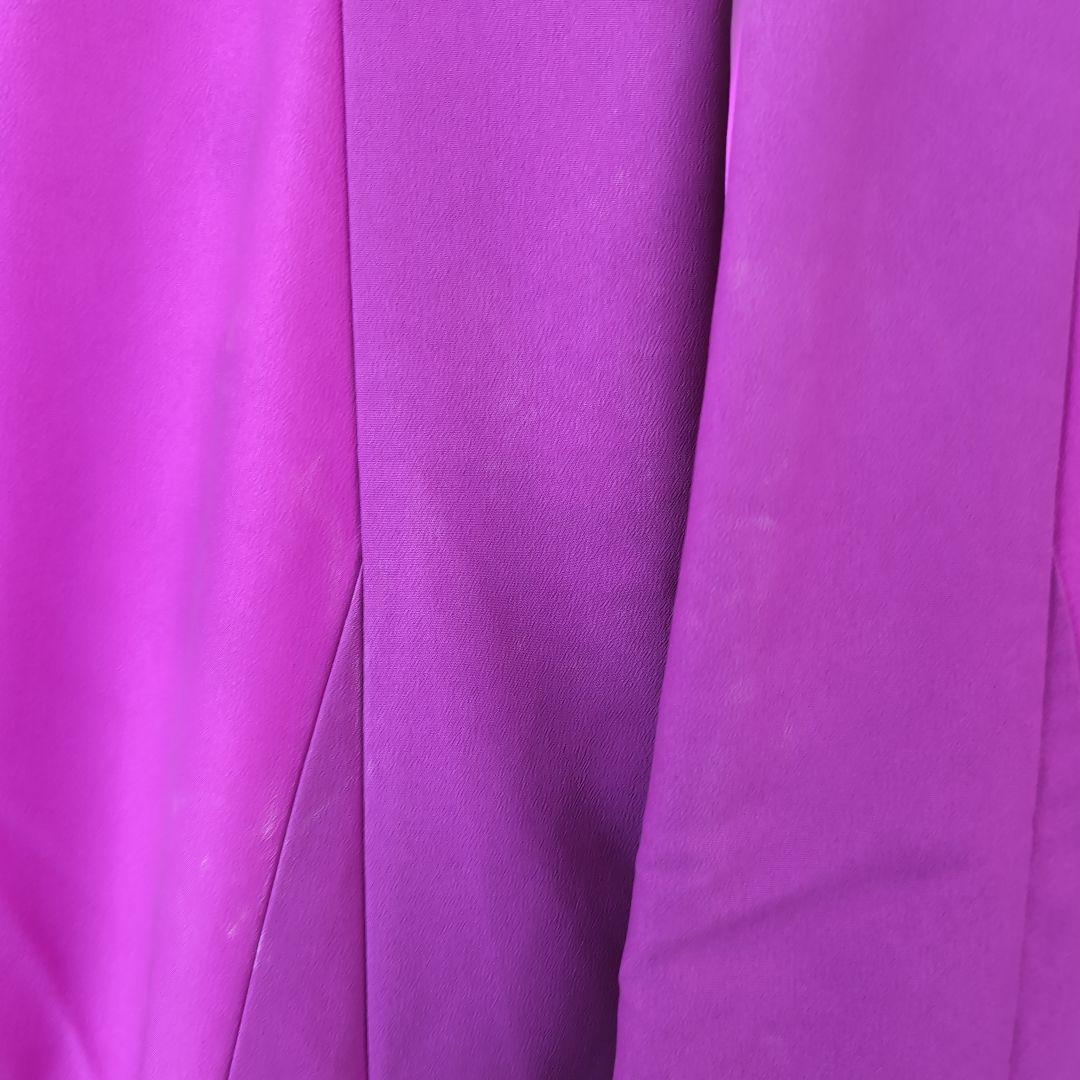 新舞踊　裾引き　紫