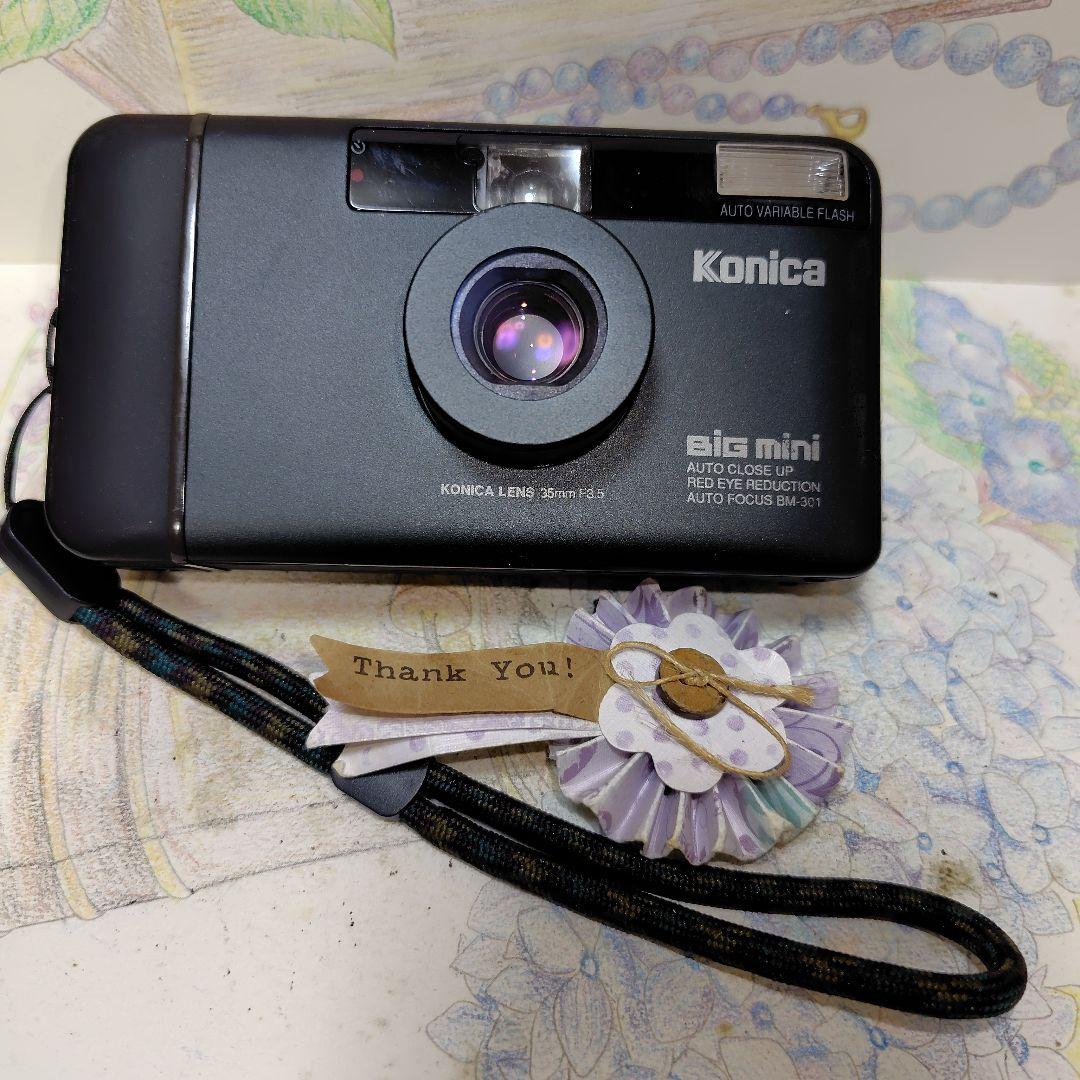 ☆☆美品❕動作確認済☆☆ Konica Big Mini BM301（ブラック）