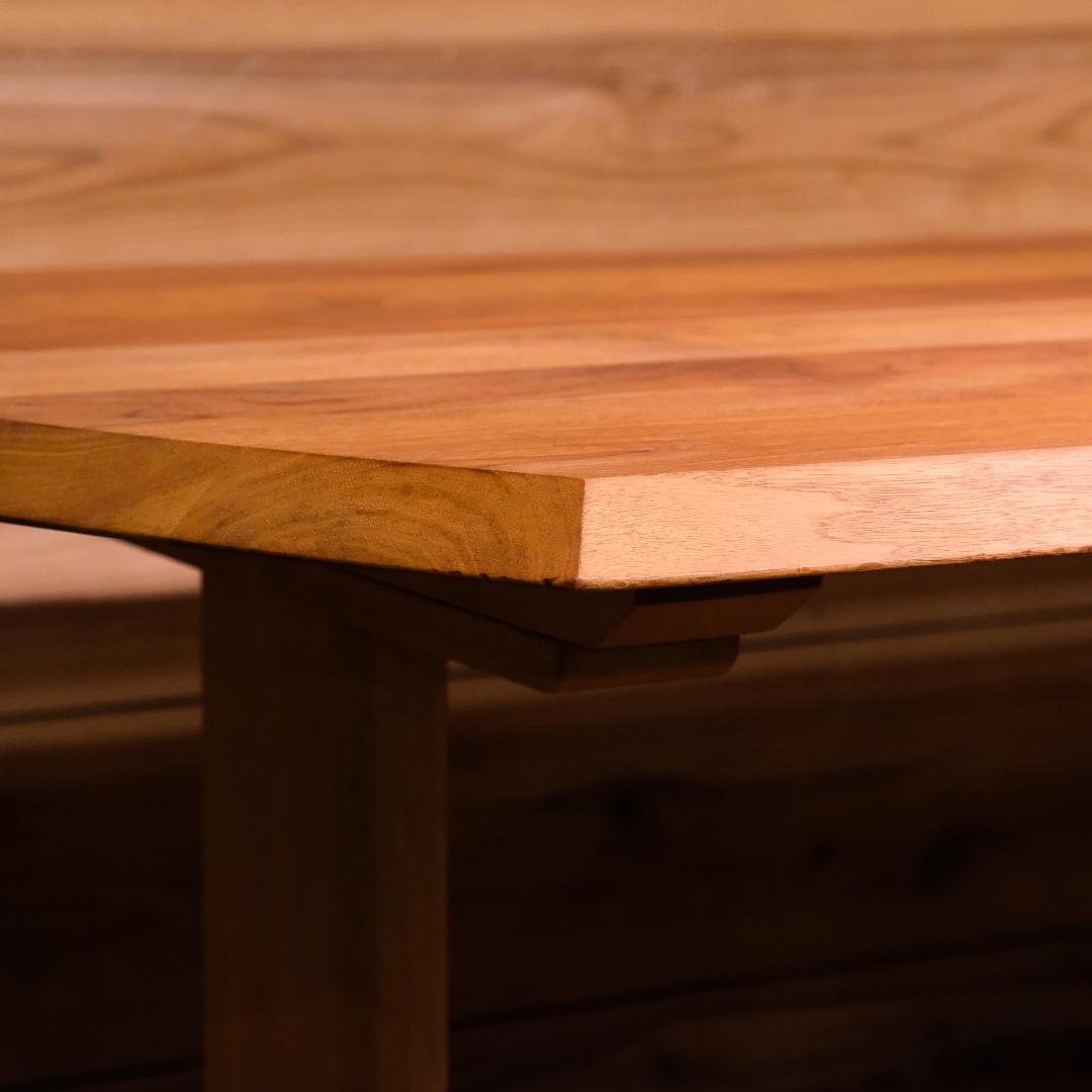 柏木工 高山ウッドワークス ダイニングテーブル ウォールナット&オークコンビ