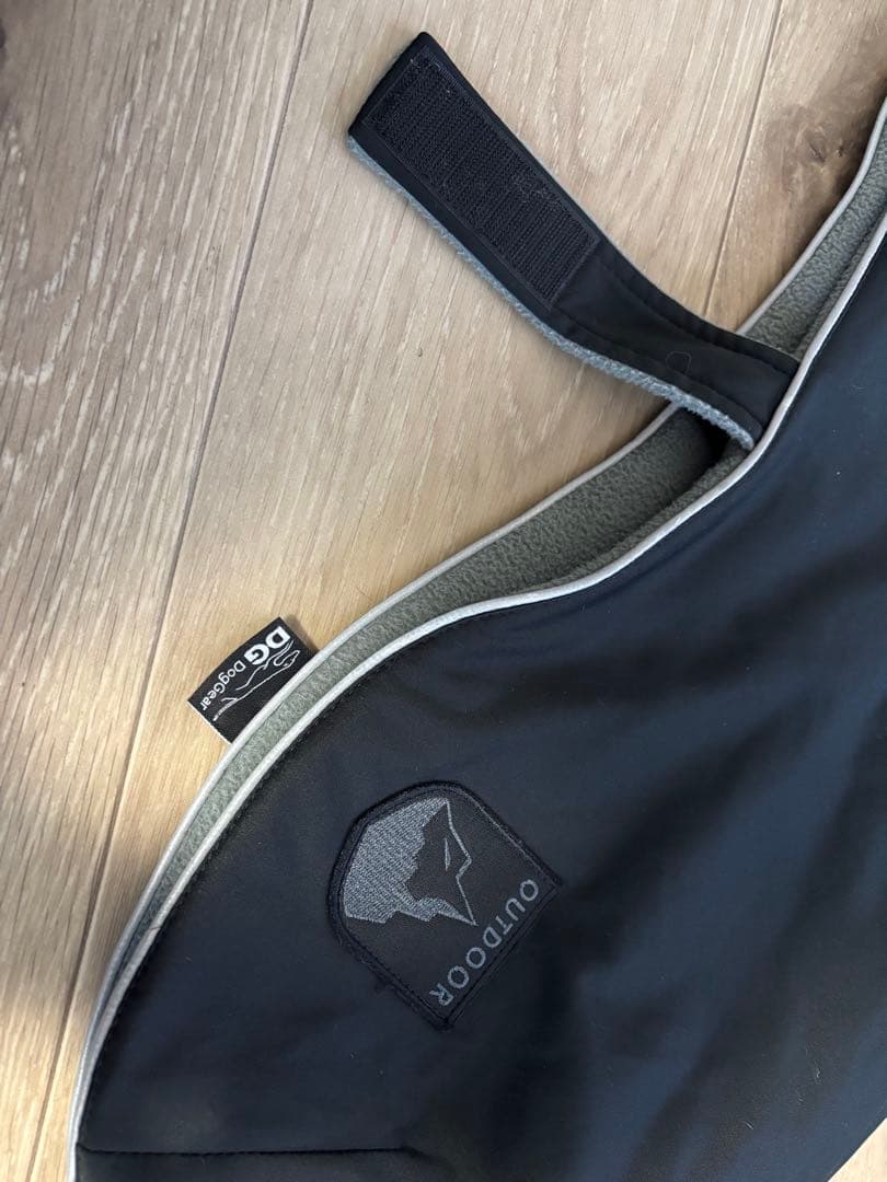 DG Dog Gear outdoorウォームコートWP ブラック黒 M03