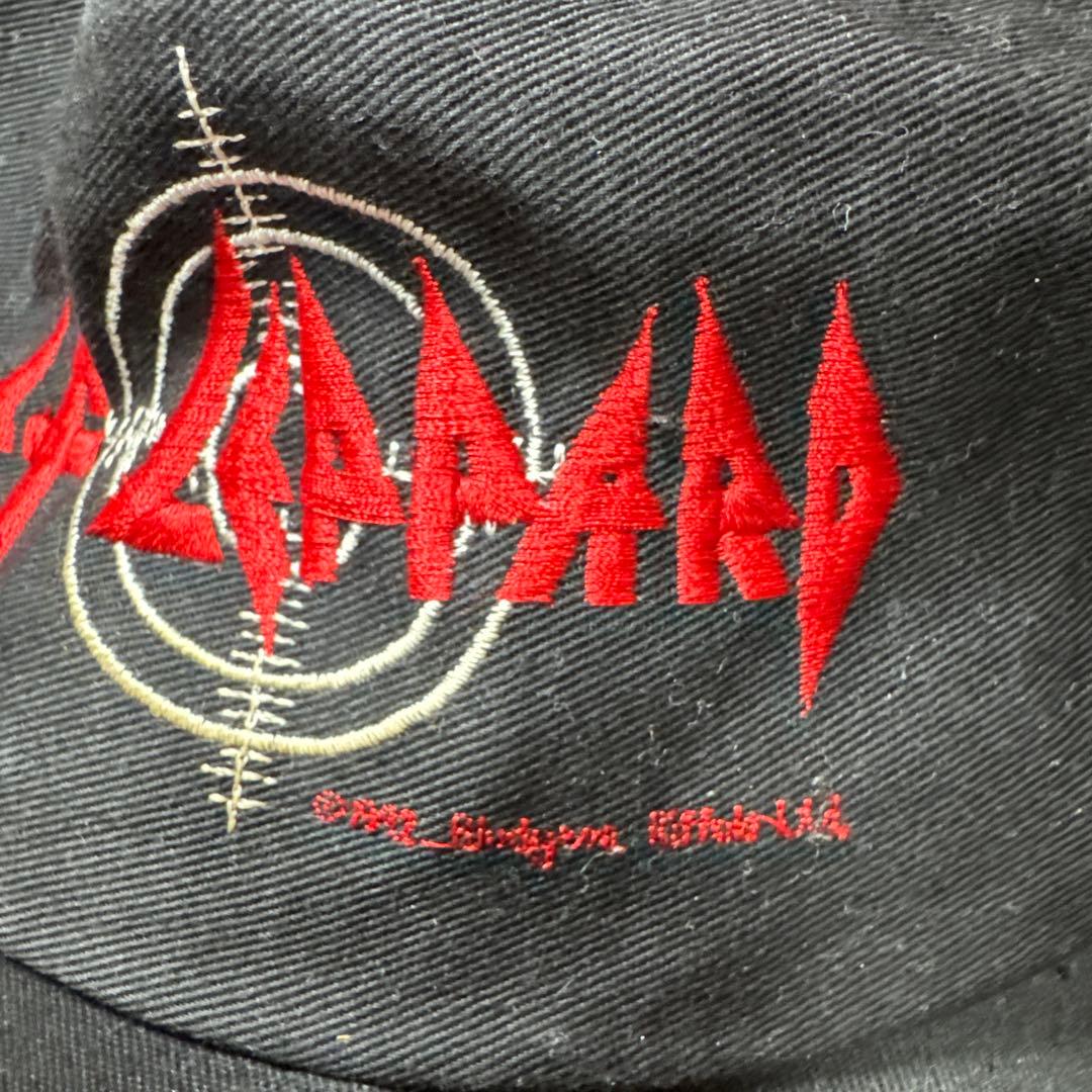 デフレパード def leppard キャップ