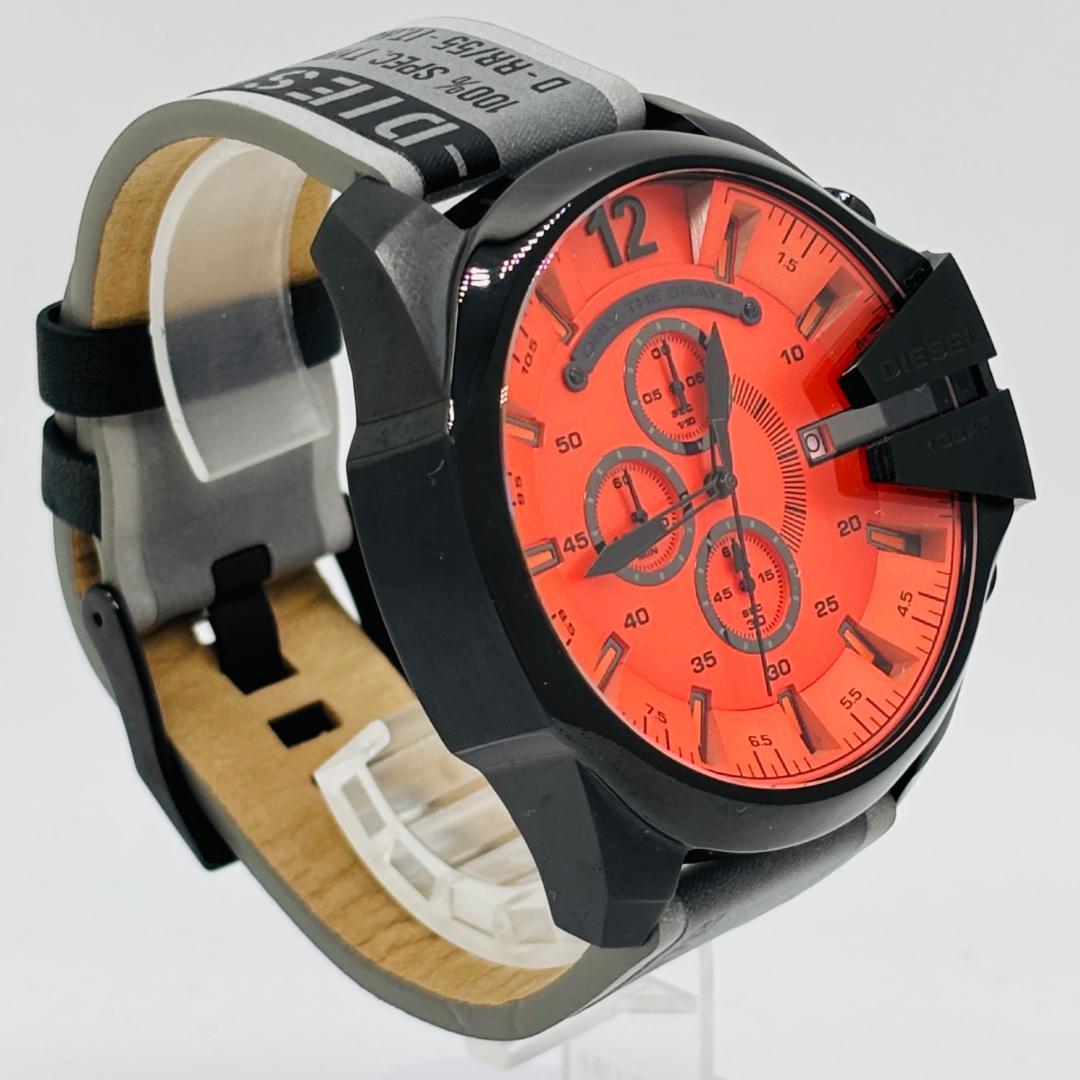 【レア】美品 ディーゼル メガチーフ DZ-4535 動作良好 腕時計 y2k