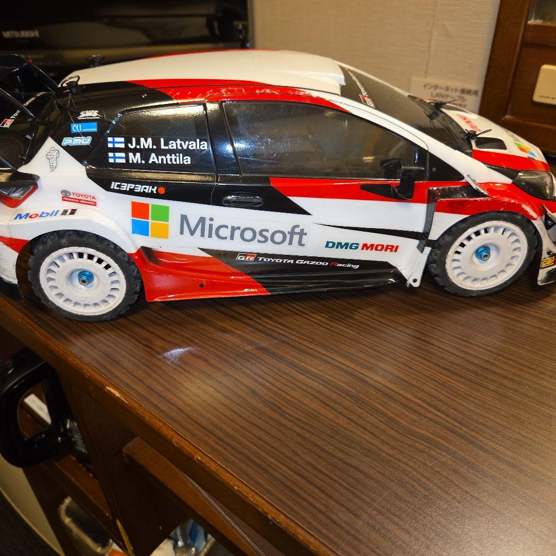 タミヤTT-02 GRヤリス　オリジナルラリー仕様