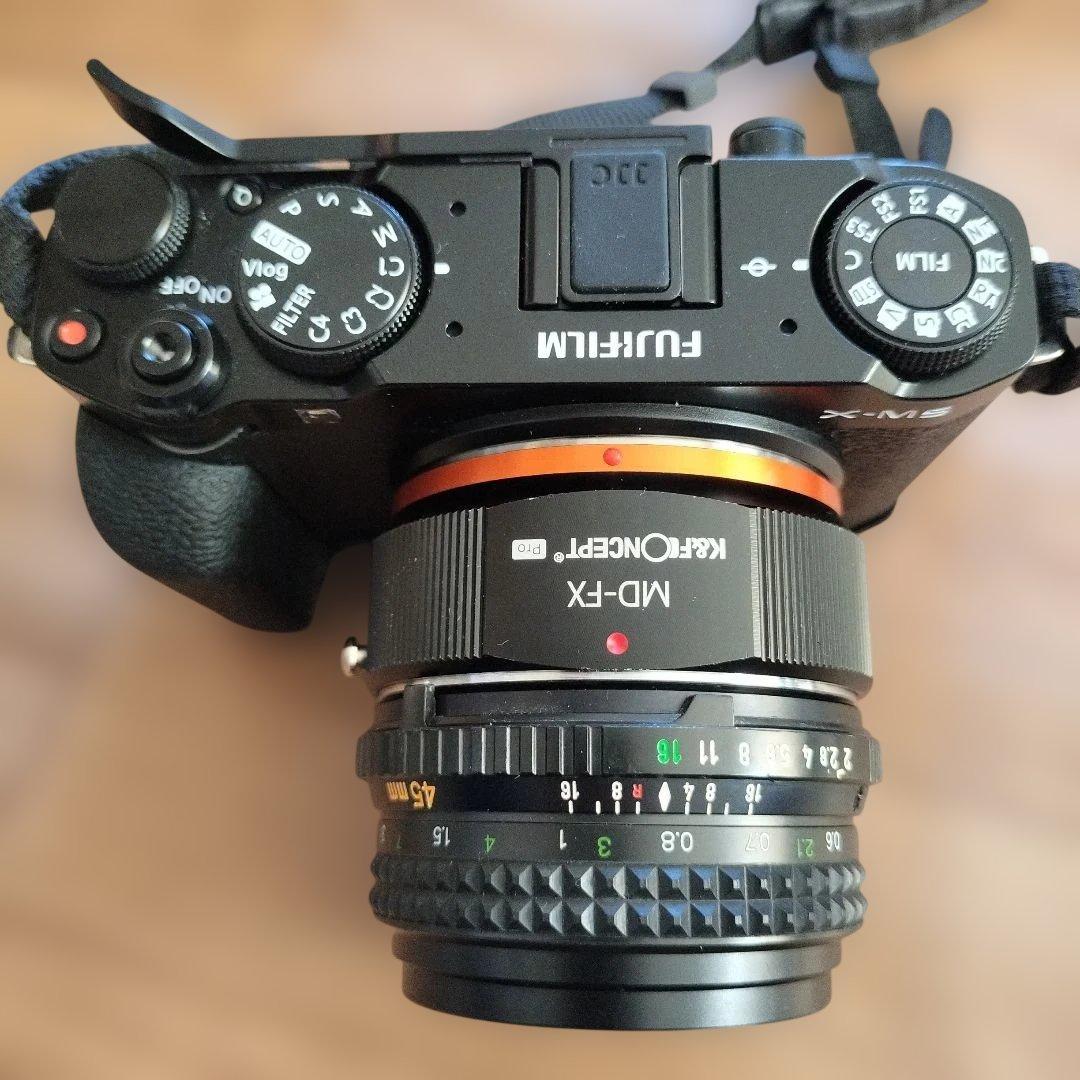 FUJIFILM X-M5 ミラーレス一眼カメラ　デジカメ　オールドレンズ付き
