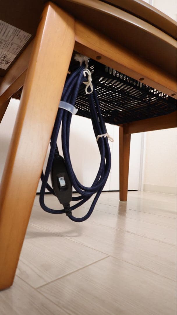 ヤマソロ - 楕円形こたつ/木製/電気式